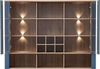 Buffet >Dijon< in Parisian Blue Nachbildung - 163x201x45cm (BxHxT) Bild 3