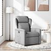 vidaXL Relaxsessel Hellgrau Stoff 4015576 Bild 2