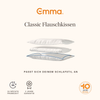 Emma 'Original Comfort' Flauschkissen, 98 % Polyester / 2 % Elasthan weiß, 80x40 cm Bild 3