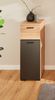 Badkommode >Riom< in Eiche Artisan-Schwarz matt - 30x86x37 (BxHxT) Bild 2