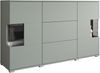 OTTO home Sideboard Kenia (1 St), Sideboard mit 3 Schubladen, 6 Fächern, Glastüren, Breite 150 cm Bild 2