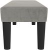 vidaXL Sitzbank Hellgrau 100x30x30 cm Samt 346666 Bild 4