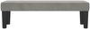 vidaXL Sitzbank Hellgrau 100x30x30 cm Samt 346666 Bild 3