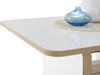 Couchtisch >Astana< höhenverstellbar, weiß, Artisan Eiche Dekor - 110x41/57x65cm (BxHxT) Bild 3