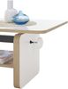 Couchtisch >Astana< höhenverstellbar, weiß, Artisan Eiche Dekor - 110x41/57x65cm (BxHxT) Bild 4