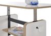 Couchtisch >Astana< höhenverstellbar, weiß, Artisan Eiche Dekor - 110x41/57x65cm (BxHxT) Bild 5