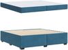 vidaXL Bettrahmen mit Matratze Dunkelblau 200 x 200 cm Stoff 3399312 Bild 4