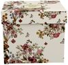 DUO FLORAL Fassbecher 430 ml VINTAGE FLOWERS WHITE mit Teesieb, New Bone China Porzellan Bild 2