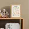 OnlyWow Nachttischlampe Lightbox Dinosaurier-Alphabet - Lernen für Kinder - Dino's - Lernen -, Dimmbar, Farbwechsel, LED, Warmweiß, Kaltweiß, Neutralweiß Einstellbar, Kinderzimmer, Babyzimmer, Dimmbar, mit Kabel, Nachtlampe, LED Bild 4