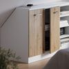 Küchenschrank für Dachschrägen R-Line Artisan-Eiche 80 cm mit 2 Türen, Schrankkorpus 60 cm Tiefe Vicco Bild 4