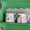 Bloomingville Becher Bloomingville Becher CAMILLA Beige mit Blumen 2er Set Bild 3