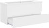 vidaXL Waschbeckenunterschrank mit Einbaubecken Weiß Spanplatte [3071567] Bild 4