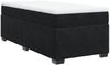 vidaXL Boxspringbett mit Matratze Schwarz 100x200 cm Samt 3285265 Bild 2