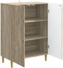 vidaXL Sideboard Sonoma-Eiche 66 x 34,5 x 90 cm Holzwerkstoff 895047 Bild 2