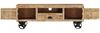 vidaXL TV-Schrank mit Rädern 110x30x37 cm Massivholz Mango 328317 Bild 5