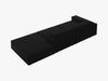 Micadoni Sofa Jodie 3-Sitzer Rechts Samt Bluvel Schwarz Bild 4