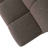 Bank Mojo Bouclé-Stoff, modern mit Rückenlehne, braun, 160 cm, bequem für 2–3 Personen Bild 3