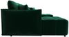 Wohnlandschaft Schlafsofa Sofa TREVISO Stoff Monolith Grün Bild 3