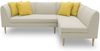 Gartenlounge Ecklounge Braelyn 241x82x159 mit Outdoorbezug in sand Bild 5
