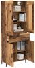 vidaXL Highboard mit Schubladen 2 pcs Altholz Holzwerkstoff 3415793 Bild 3