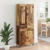 vidaXL Highboard mit Schubladen 2 pcs Altholz Holzwerkstoff 3415793 Bild 4