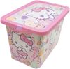 Hello Kitty Aufbewahrungsbox 7 l Kinderzimmer Box für Spielzeug Bild 2