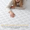 BedStory, Topper 180 x 200 cm topper H4 mittelhart oder H6 extra Hart Matratzentopper, 7.6 cm hoch, Kaltschaum, (Packung), Doppelte Rutschfestigkeit, Maschinenwaschbarer Bezug, OEKO-TEX® Bild 4