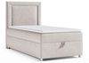 Best for Home Boxspringbett Trinity K-3 SINGLE mit Bettkasten & Komfort Topper H3 (Einzelbett, Polsterbett mit gepolstertes Kopfteil, Jugendbett, Kinderbett versch. Größen, 70x200 80x200 90x200 100x200 cm), verschiedene Liefermöglichkeiten, Handwerksqu... Bild 4