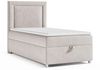 Best for Home Boxspringbett Trinity K-3 SINGLE mit Bettkasten & Komfort Topper H3 (Einzelbett, Polsterbett mit gepolstertes Kopfteil, Jugendbett, Kinderbett versch. Größen, 70x200 80x200 90x200 100x200 cm), verschiedene Liefermöglichkeiten, Handwerksqu... Bild 5