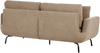 3-Sitzer Sofa Stoff hellbraun VESALA Bild 5