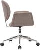 vidaXL Esszimmerstühle 2 Stk. Drehbar Taupe Stoff 3054869 Bild 4