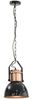 vidaXL Deckenlampe 2 Stk. Schwarz Rund E27 50868 Bild 4