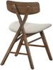 Selsey 'Loomens' Holzstuhl Braun / Beige Bild 2