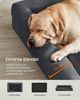 FEANDREA Hundebett Orthopädisches, Bezug abnehmbar und waschbar, rutschfeste, Hundekissen, Hundekorb, Hundesofa, erhöhte Ränder, 135 x 107 x 23 cm Bild 4