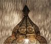 'Gohar' Orientalische Tischlampe, Antik-Gold Metall, 30x18 cm Bild 5