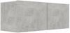 vidaXL 7-tlg. TV-Schrank-Set Betongrau Holzwerkstoff 3114561 Bild 5