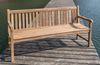 Stabile Gartenbank Picadelly 180 cm in Premium Teak mit Armlehne Bild 3