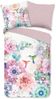 hip Satin Bettwäsche 155x220 Isaye Kolibri magisch Mandala Wende rosa bunt 30805 Bild 1