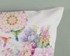 hip Satin Bettwäsche 155x220 Isaye Kolibri magisch Mandala Wende rosa bunt 30805 Bild 4