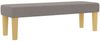 vidaXL Boxspringbett mit Kopfteil Taupe 190 x 140 cm Stoff 3344300 Bild 5