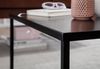 Couchtisch 60 x 60 x 40 cm Metall Wohnzimmertisch Industrial Schwarz, Sofatisch Quadratisch, Loungetisch Kaffeetisch Stahl, Beistelltisch Quadratisch Bild 5