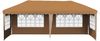vidaXL Pop-up Partyzelt 575 x 289 x 245 cm Beige 42019793 Bild 5