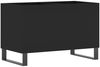 vidaXL Plattenschrank Schwarz 74,5x38x48 cm Holzwerkstoff 831733 Bild 2