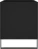 vidaXL Plattenschrank Schwarz 74,5x38x48 cm Holzwerkstoff 831733 Bild 5