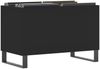 vidaXL Plattenschrank Schwarz 74,5x38x48 cm Holzwerkstoff 831733 Bild 3