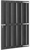 vidaXL Gartentor WPC 100 x 150 cm Grau 49085 Bild 3