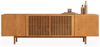 IDIMEX Lowboard LINN, Sideboard 180 cm aus Massivholz mit Lamellentüren Eiche Finish Bild 4
