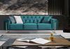Villa Möbel Sofa Nova, 1 Stk. 3-Sitzer, mit Relax-/Bettfunktion durch umklappbare Rückenlehne Bild 2