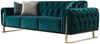 Villa Möbel Sofa Nova, 1 Stk. 3-Sitzer, mit Relax-/Bettfunktion durch umklappbare Rückenlehne Bild 5