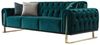 Villa Möbel Sofa Nova, 1 Stk. 3-Sitzer, mit Relax-/Bettfunktion durch umklappbare Rückenlehne Bild 4